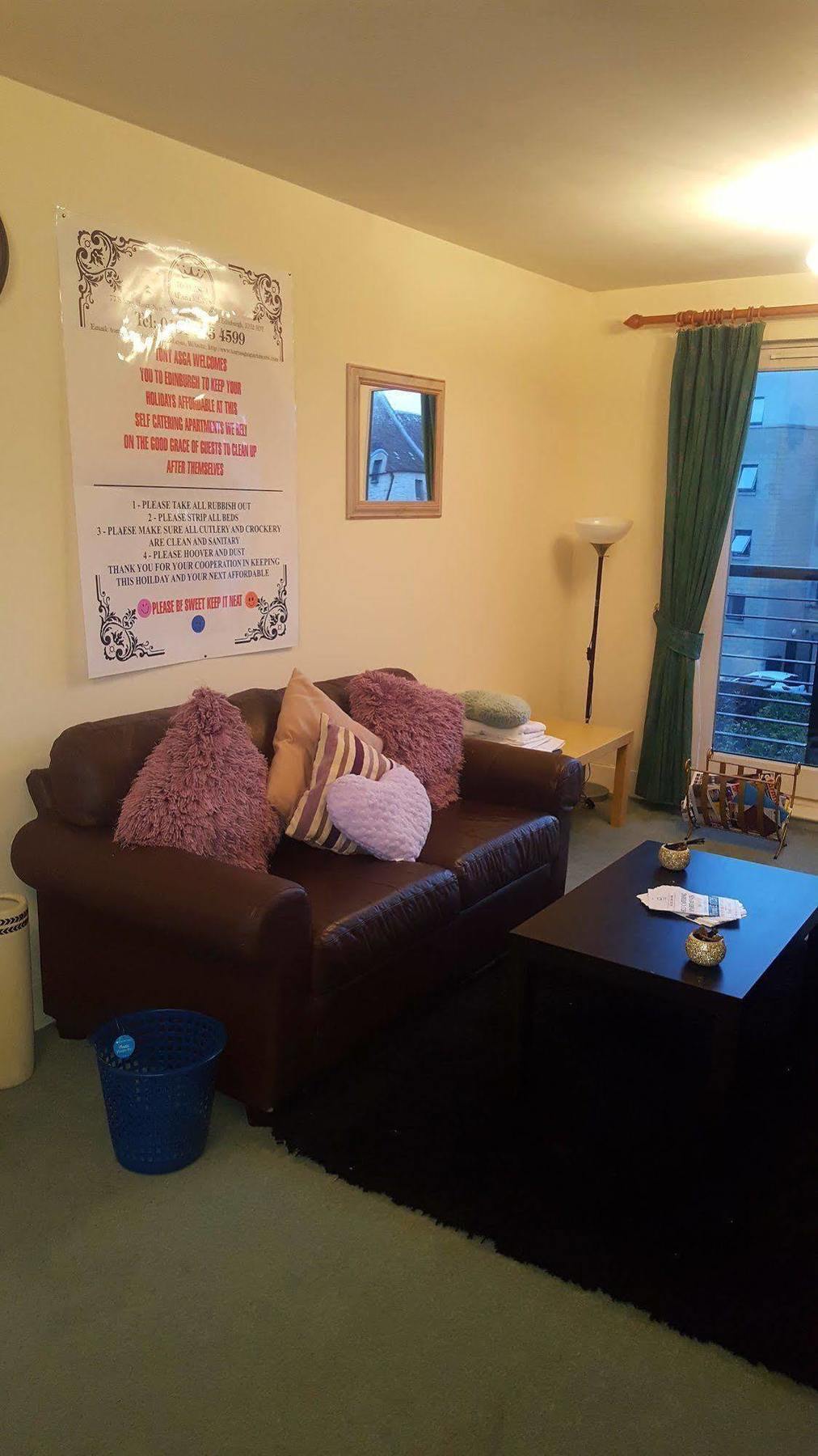 Edinburgh City Center Coady Apartment Sleeps 5 Free Car Park Space Eksteriør bilde